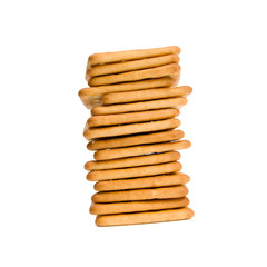 Stack of cookies.