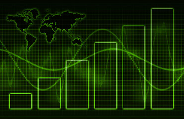 Business System Abstract Background