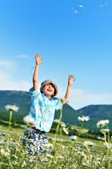 jumping boy