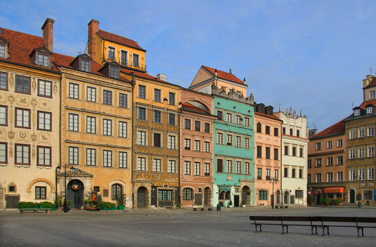 Morning in Warsaw’s Old Town