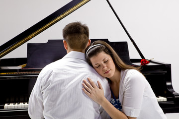 Couple with Grand piano 4