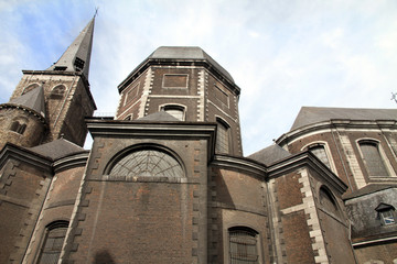 Fototapeta premium Saint John the Evangelist collegiate church in Liege city Wallo