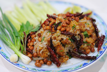 Salted and Sour Pork Salad