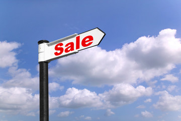 Sale signpost