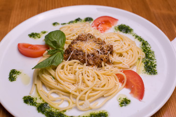 The classic italian spaghetti.