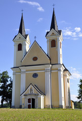 Fototapeta na wymiar Wallfahrtskirche Heiligenkreuz, Kremsmünster