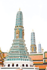 Prang in  Wat Phra Kaew