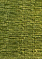 Green jute canvas texture