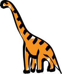 dinosaur vector illustration