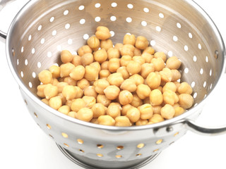 Colander of Chick Peas