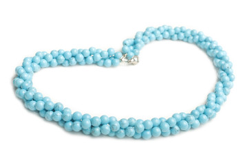 Lazurite necklace | Isolated