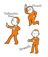 人間（男）ポーズ集011