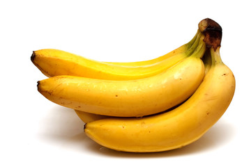 heap of ripe bananas