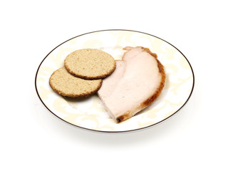 Oatcakes with Lean Turkey
