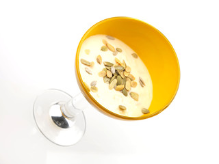 Low Fat Yoghurt with Mixed Seeds