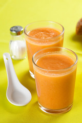 delicious gazpacho typical spanish gastronomy