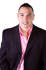 Close up on a Hispanic Businessman