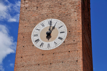 bassano del grappa torre civica orologio provincia di vicenza ve