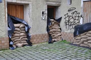 Hochwasser - Passau, Donau im Juni 2010