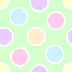 Pastel Polka Dots - 23380347