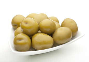 Green olive vegetable