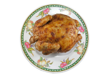 herb and spice cooked chicken