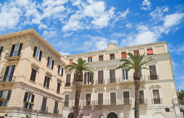 Naklejka premium Palaces. Bari. Apulia.