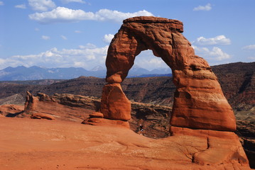 Fototapeta na wymiar Delicate arch, Arches national park, Utah