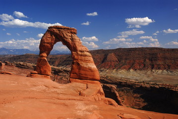Fototapeta na wymiar Delicate arch, Arches national park, Utah