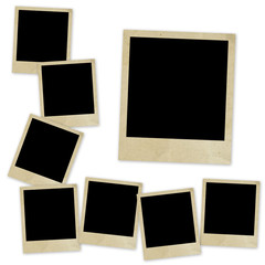 Vintage card from old paper on the abstract background