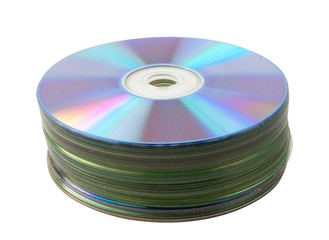 Blank CD heap