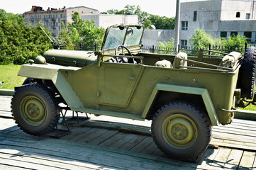 Soviet military truck GAZ-67 since the Second World War