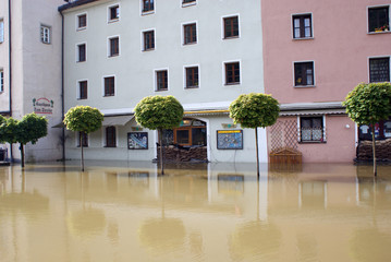 Hochwasser in Passau