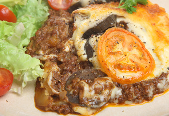 Greek Moussaka Meal