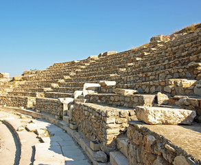 Ancient Amphitheater in Ephesus, Turkey