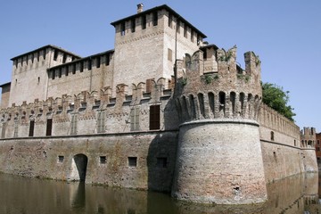 Fototapeta na wymiar Rocca Sanvitales-Parma
