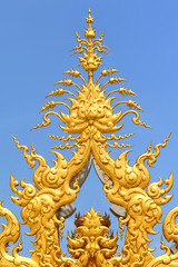 Traditional Thai style on temple