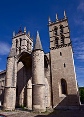Fototapeta premium Cathedral Saint Pierre, Montpellier, France