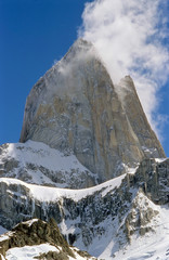 The peak of Mount Fitz Roy
