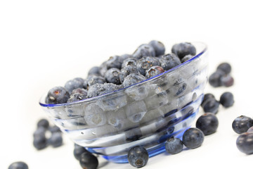 Schale mit Blaubeeren