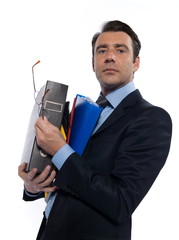 Man Portrait holding files