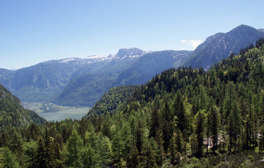 Obraz premium Hallstätter See