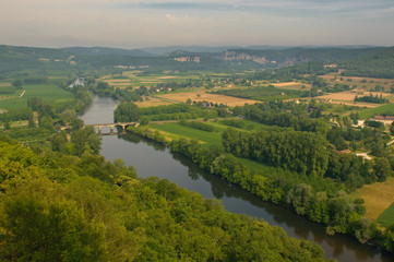 Fototapeta na wymiar Dolina rzeki Dordogne, Francja