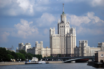 Fototapeta na wymiar Moskwa i zwiedzanie Stalina w Moskwie