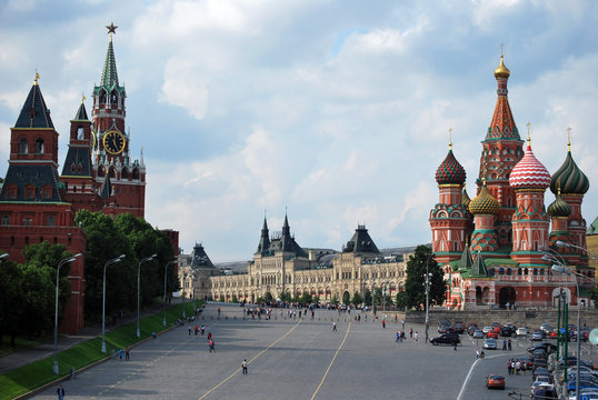 La Place Rouge de Moscou