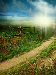 Wiejska droga 2 © Obsidian Fantasy