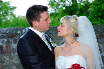 bridal couple