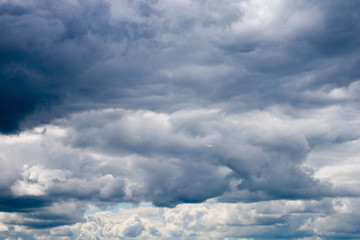 Obraz premium Ponure niebo