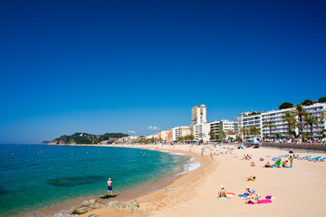 Waterfront of LLoret de Mar