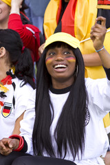 Obraz premium Fußballfans